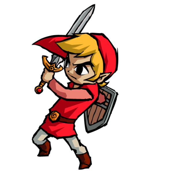 Link Zelda Red Mini  Free Images at  - vector clip art