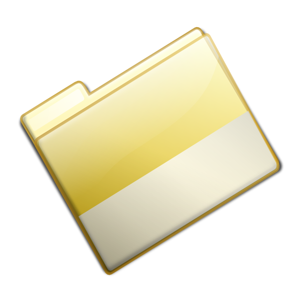 yellow folder clip art - photo #25