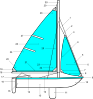 Sailing Points Of Sail Illustrations Clip Art