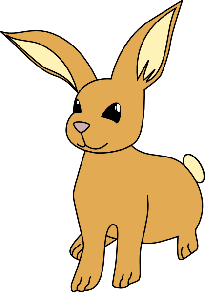 clip art cartoon rabbits - photo #8