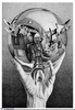 Mc Escher Gallery Clipart Image