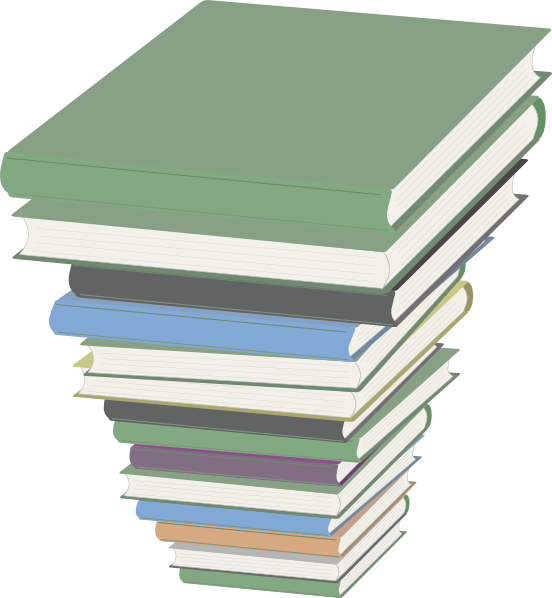 clip art book stack. Book Stack