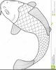 Japanese Koi Fish Clipart Image