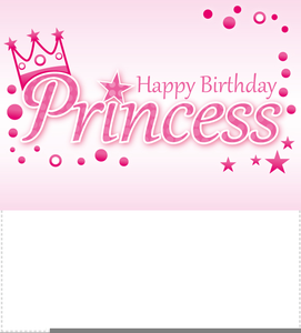 Happy Birthday Princess Free Images At Clker Com Vector Clip