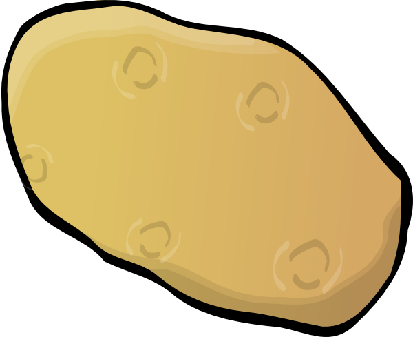 Potato Clip Art at Clker.com - vector clip art online, royalty free