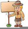 Girl Farmer Clipart Image