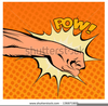 Clipart Punching Fist Image
