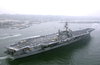 Uss Constellation (cv 64) Returns To Its Homeport Of San Diego, Calif., Following And Extended Deployment To The Arabian Gulf In Support Of Operations Enduring Freedom And Iraqi Freedom Image