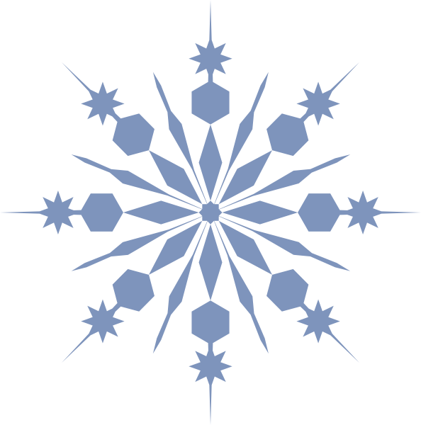 snowflake clipart png - photo #4
