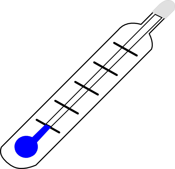 Thermometer Cold Clip Art at  - vector clip art online, royalty  free & public domain