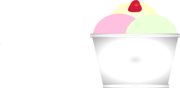 ice cream dish clip art - photo #10