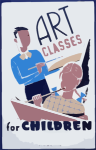 Art Classes For Children  / Bender. Clip Art