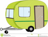 Cartoon Caravan Clipart Image