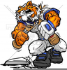 Beaver Mascot Clipart Image