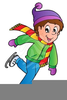 Free Skating Clipart Image