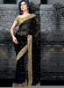 Black Designer Sarees Image