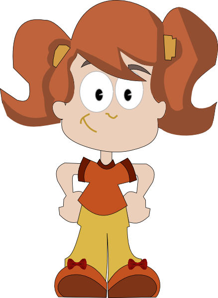 pigtail clipart - photo #3
