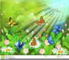 Butterflies Animated Clipart Image