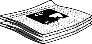 Newspaper Journal Clip Art