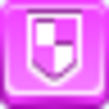 Free Pink Button Antivirus Image
