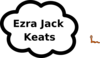 Ezra Jack Keats Sign Clip Art