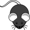 Dark Gray Mouse Clip Art