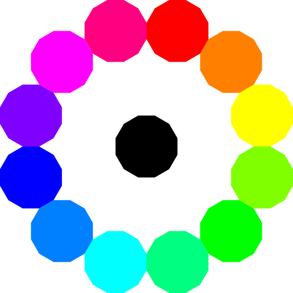 rainbow circle clip art - photo #4