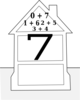 Number Street 7 Clip Art