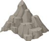 Alpine Landscape Cone Top Rock Clip Art