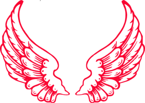 Spread Angel Wings Clip Art