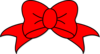 Red Bow Clip Art