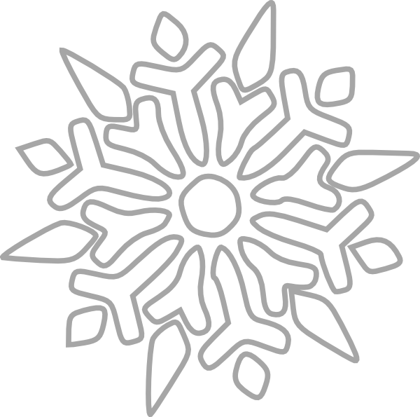 winter clipart black and white - photo #30