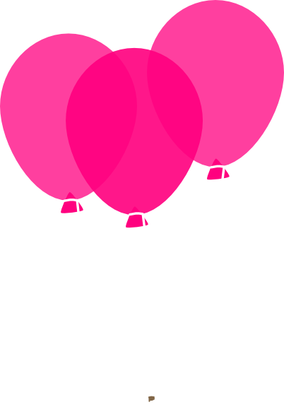 clip art pink balloons - photo #24