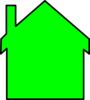 Green House Logo Clip Art