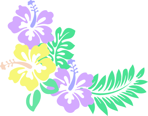 free vector clip art hibiscus - photo #49