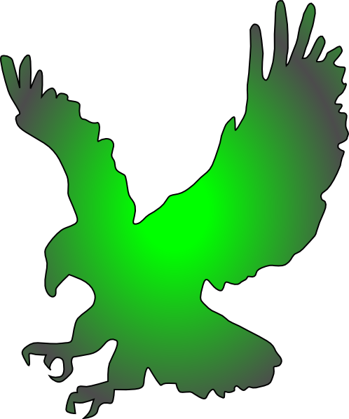 green eagle clip art - photo #3