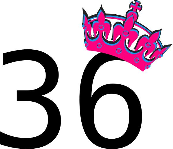 pink-tilted-tiara-and-number-36-clip-art-at-clker-vector-clip-art