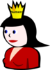 Queen Numero Clip Art