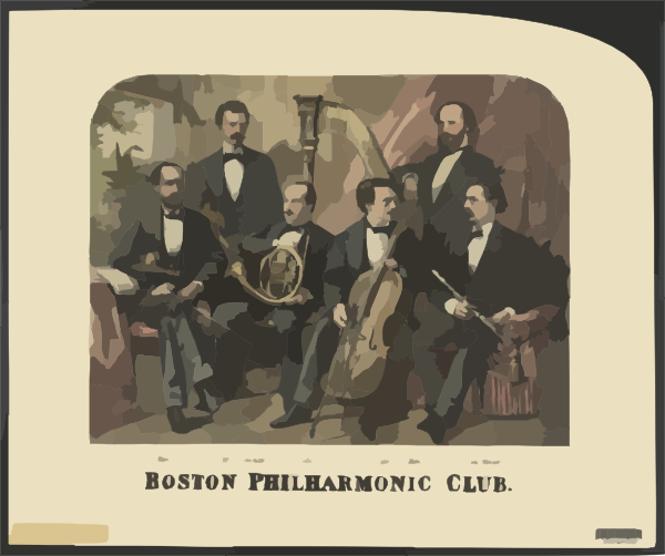 golf club clip art. Boston Philharmonic Club clip