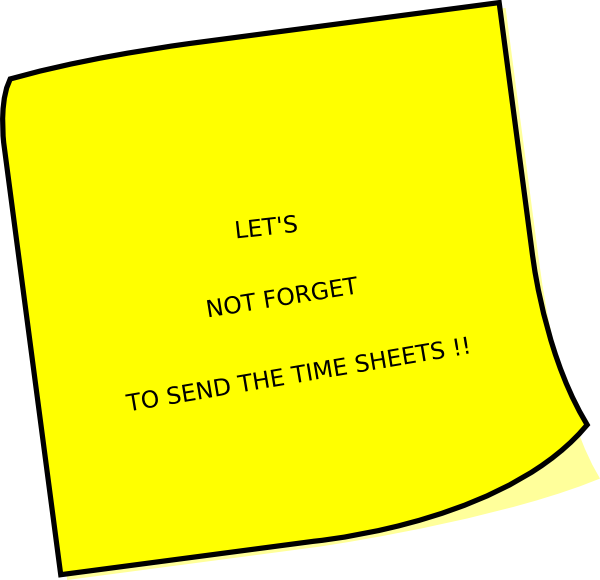 clipart on reminders - photo #25