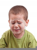 Crying Boy Clipart Image