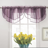 Purple Waterfall Valance Image