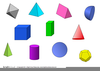 Geometric Cones Clipart Image