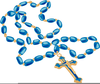 Free Rosary Clipart Image