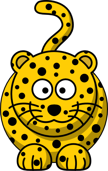 Leopard Clip Art at Clker.com - vector clip art online, royalty free