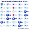 Multimedia Icons For Vista Image
