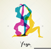 Free Yoga Poses Clipart Image