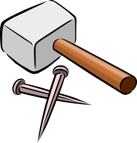 clipart of hammer - photo #48