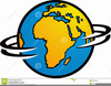 Turning World Globe Clipart Image