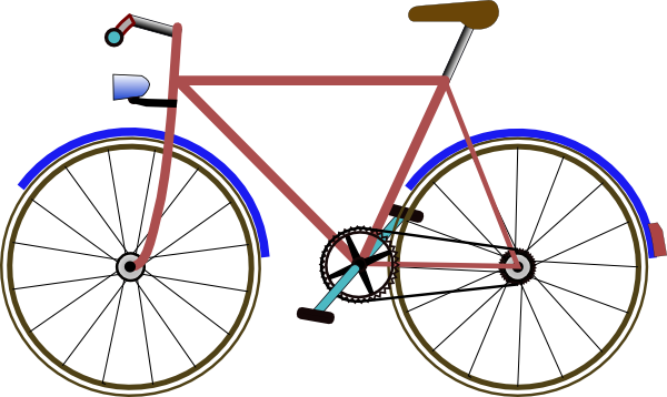clip art cartoon bicycle - photo #26